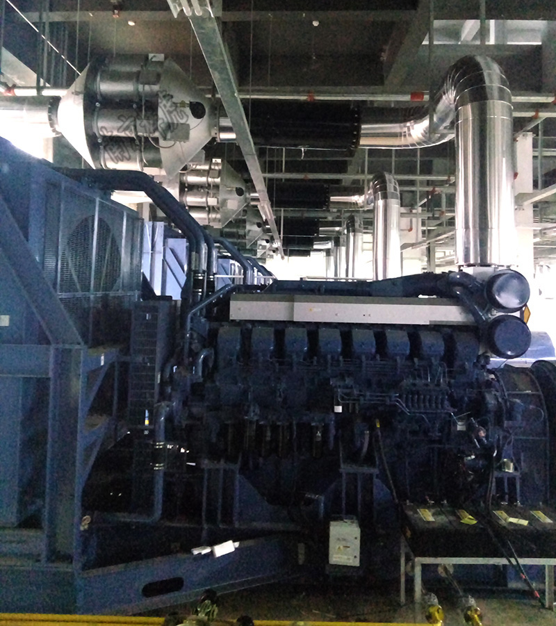 廈門某半導體公司發電機組尾氣治理